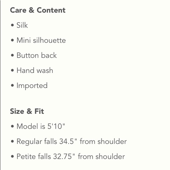 NWT Anthropologie Maeve Vero Silk Short Dress - Picture 7 of 7